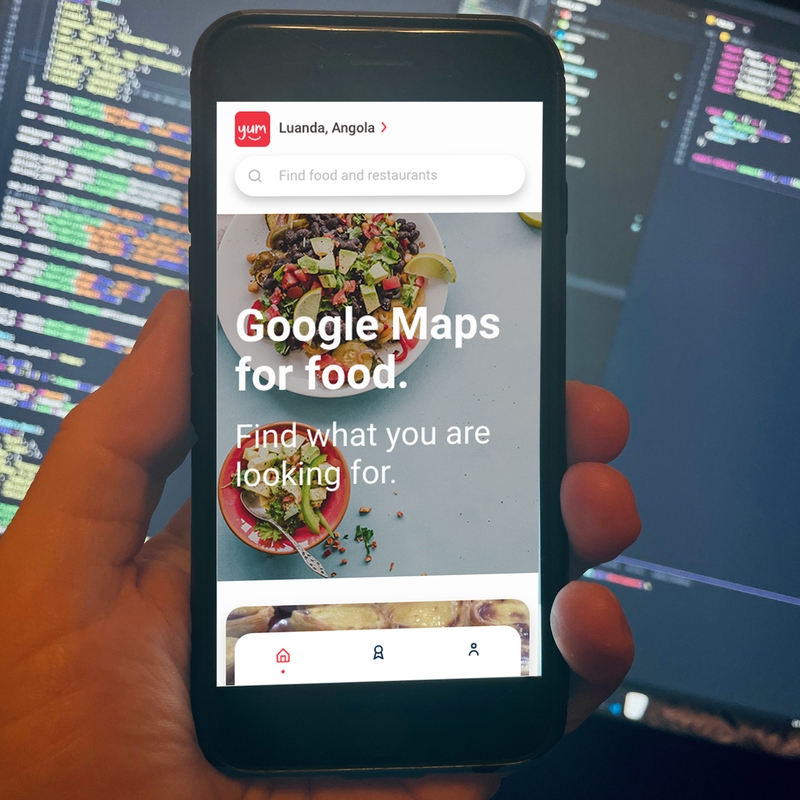 From code line to a food social media app - 