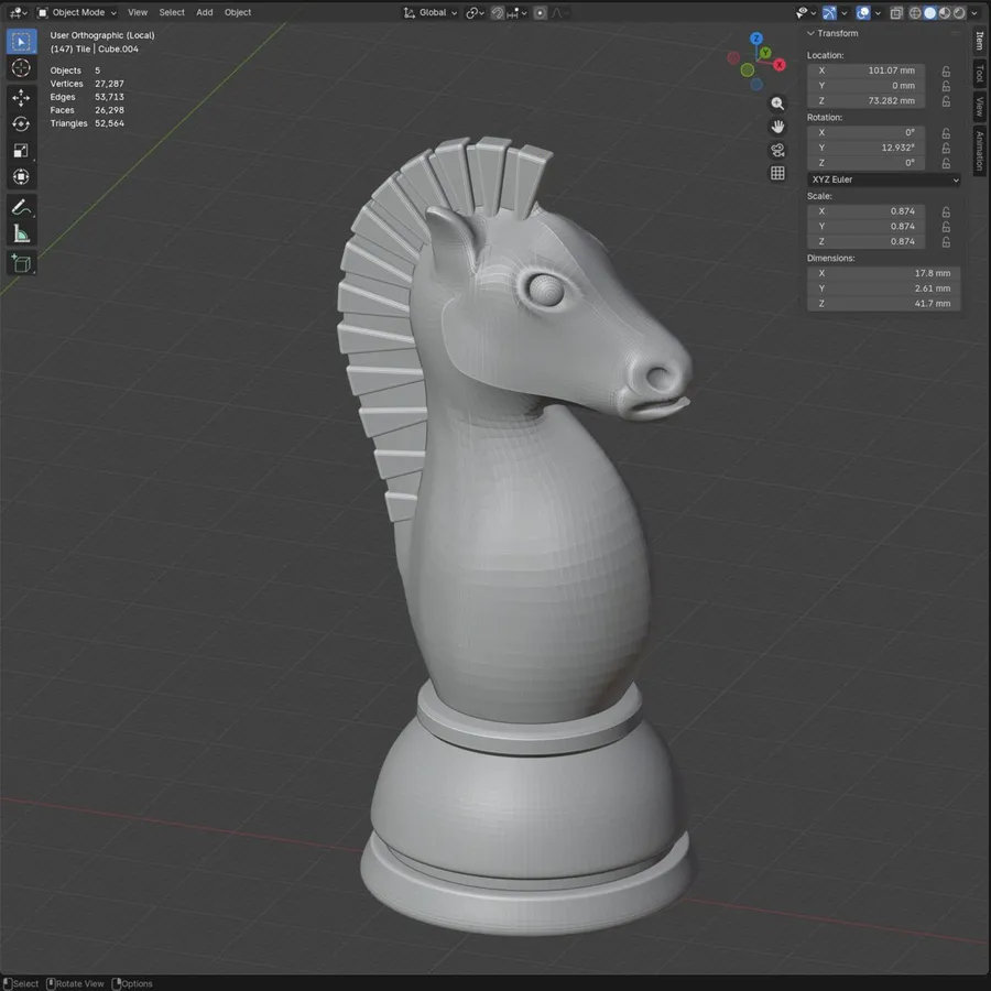 Devlog #1: Designing the Knight (and Learning Horse Anatomy)