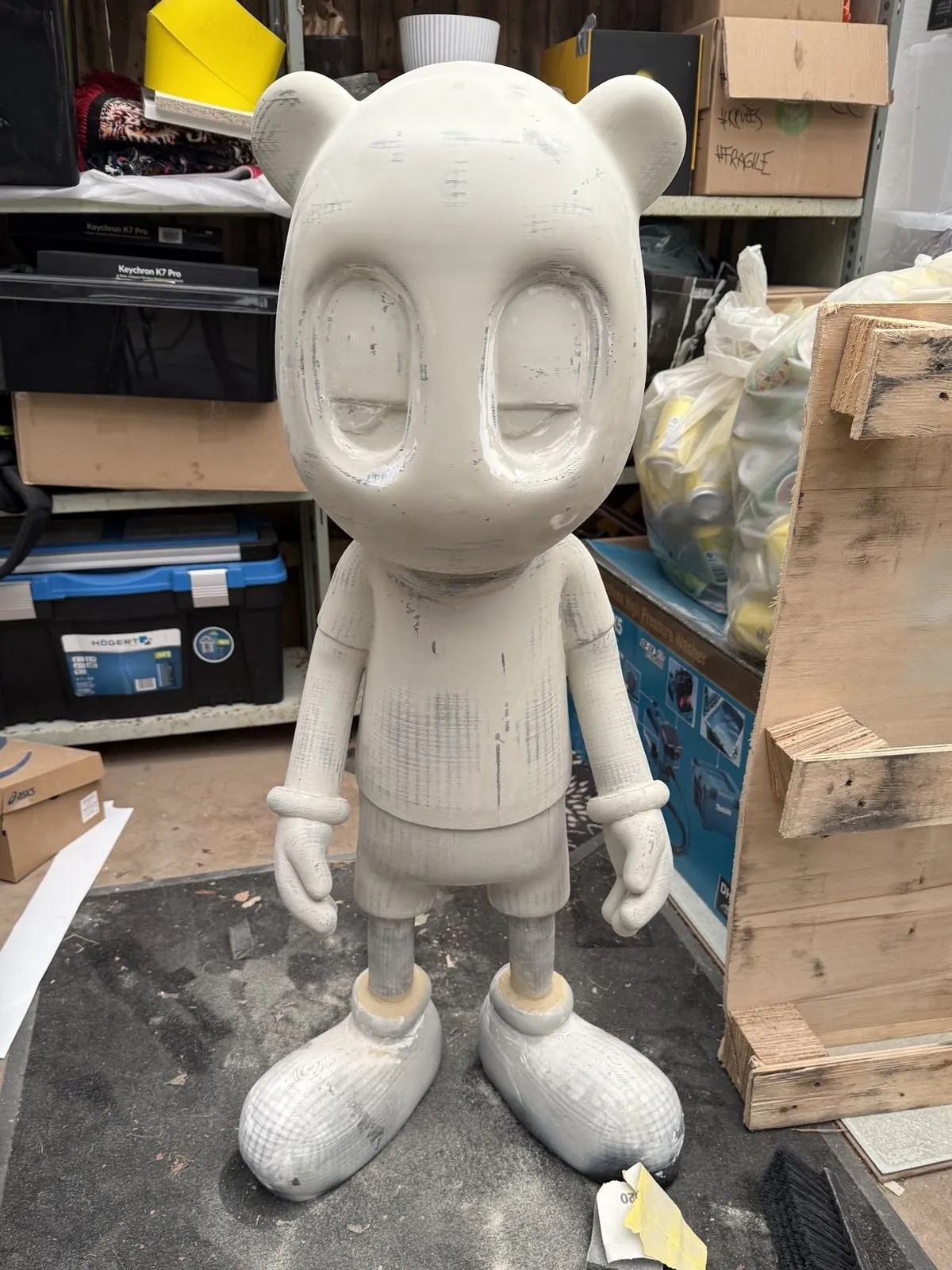 Almost done with the sanding