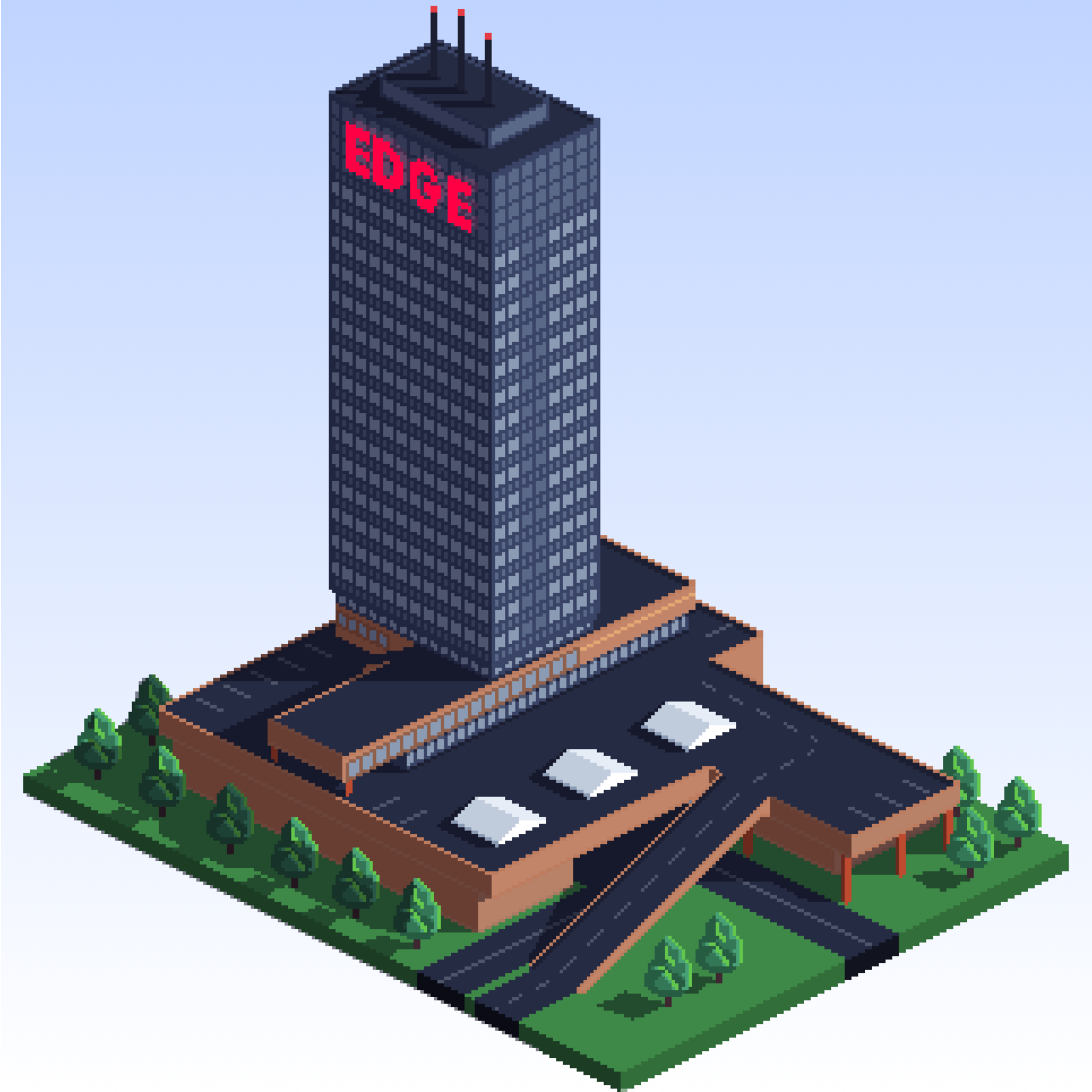Isometric Pixel Art - The 